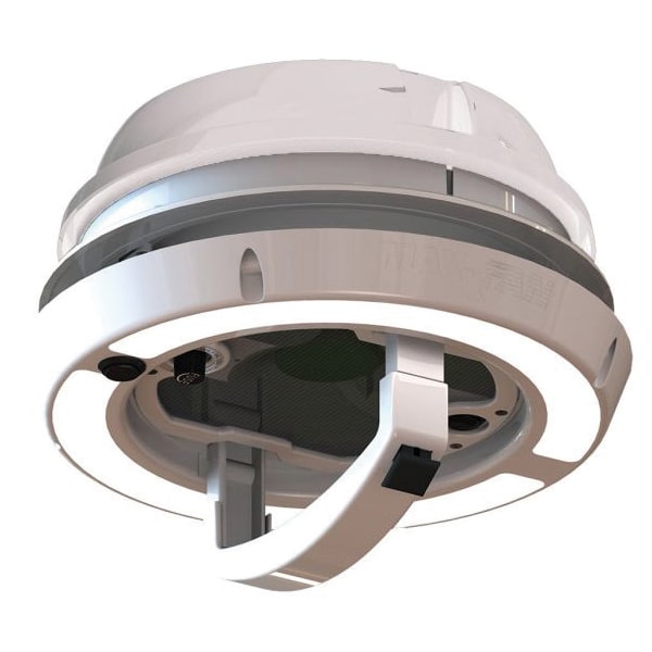 VENTILATORE DA TETTO MAXXFAN DOME PLUS 1 2V BIANCO CON ILLUMINAZIONE LED INTEGRATA