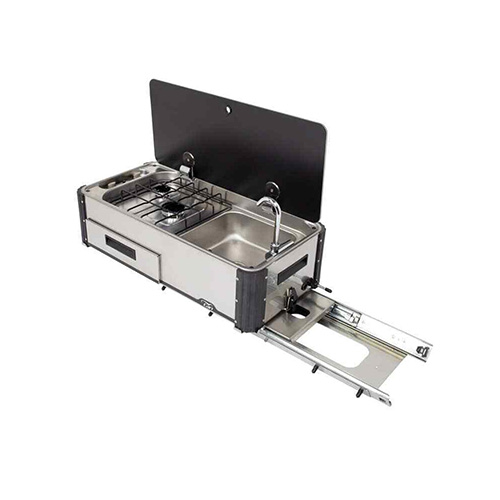 MVan solutions prodotti - Cucina completa portatile can sl1400-lc-o estrazione lato corto